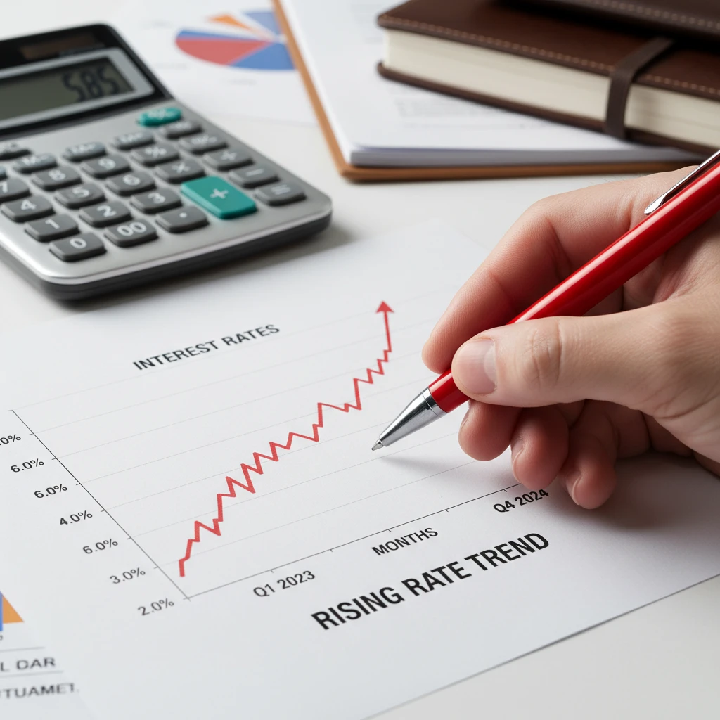 Stress testing mortgage interest rates graph