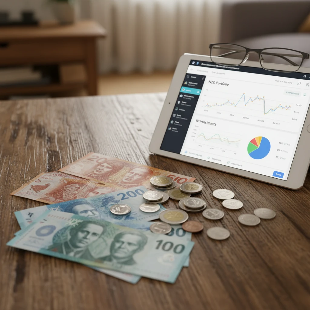 NZ currency and digital finance application