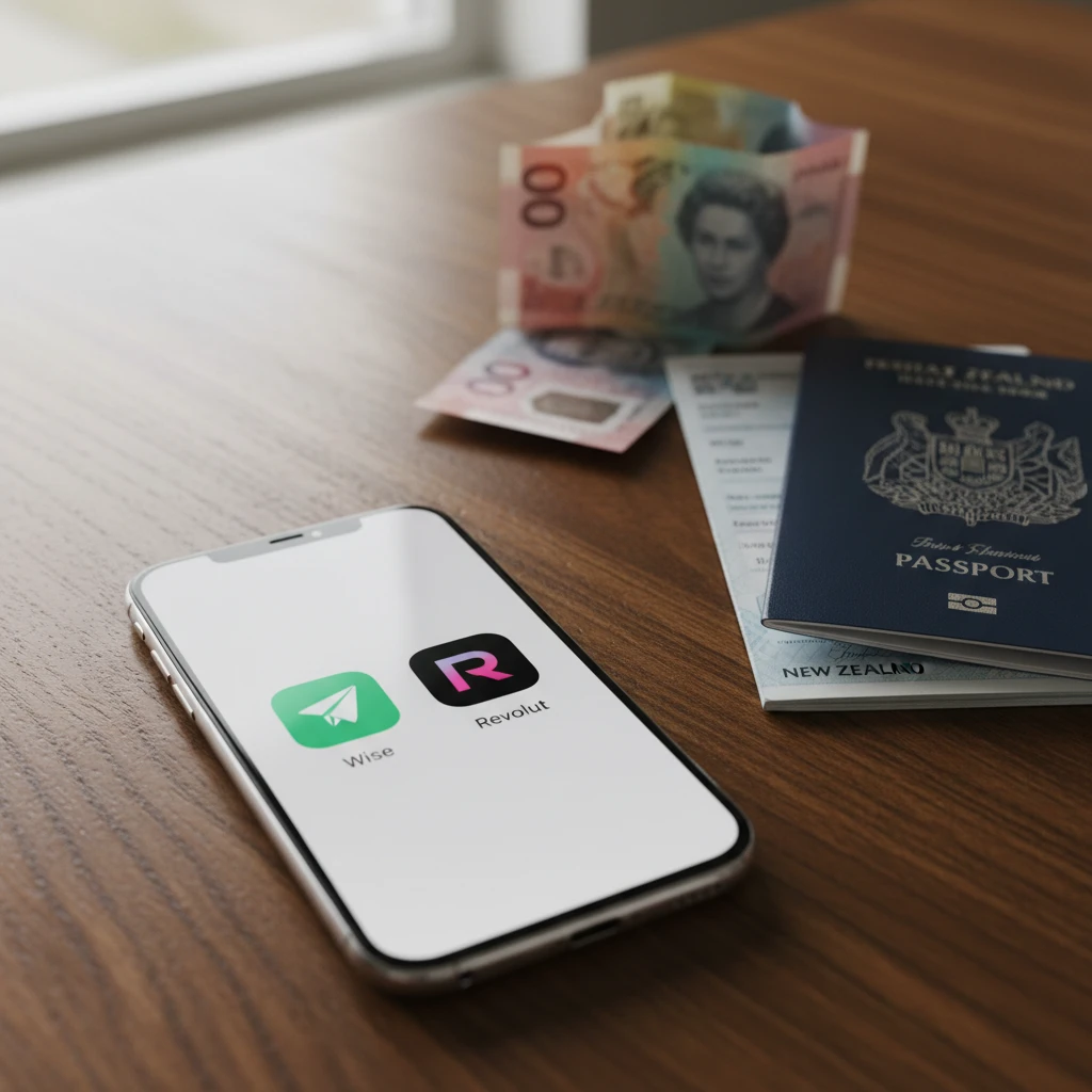 Wise vs Revolut NZ mobile app comparison
