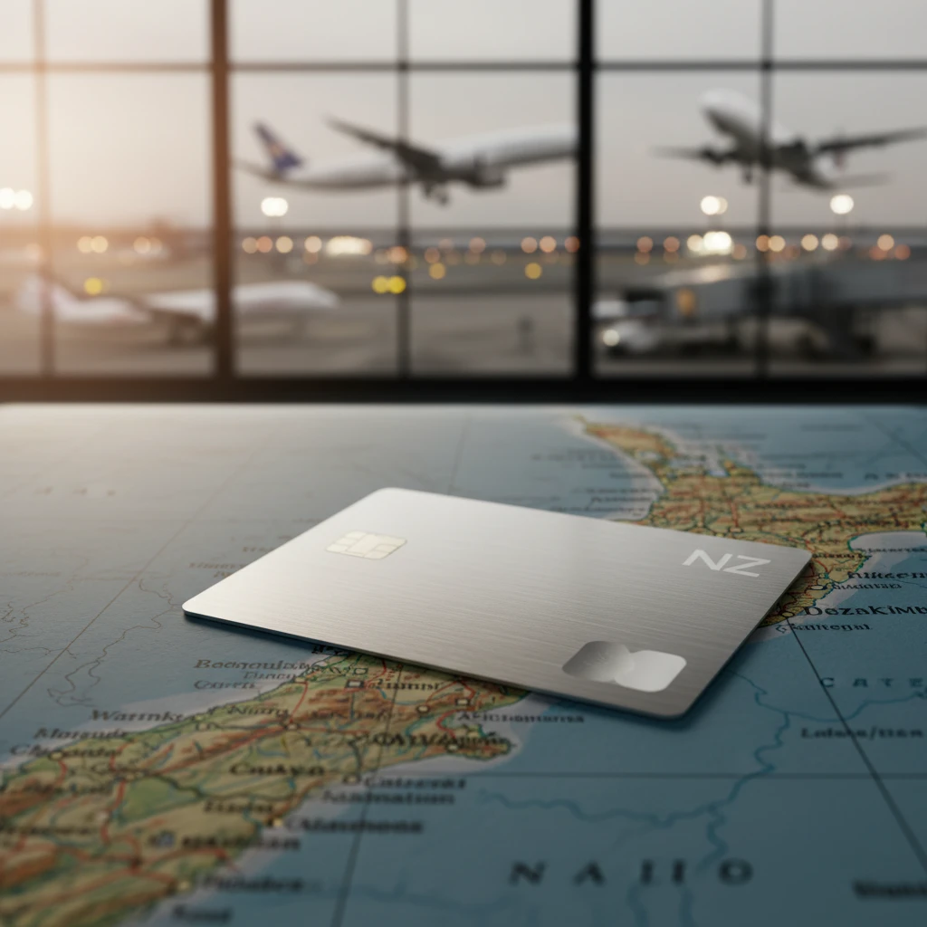New Zealand Airpoints Credit Card Concept